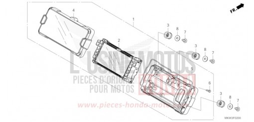 COMPTEUR NC750XAM de 2021